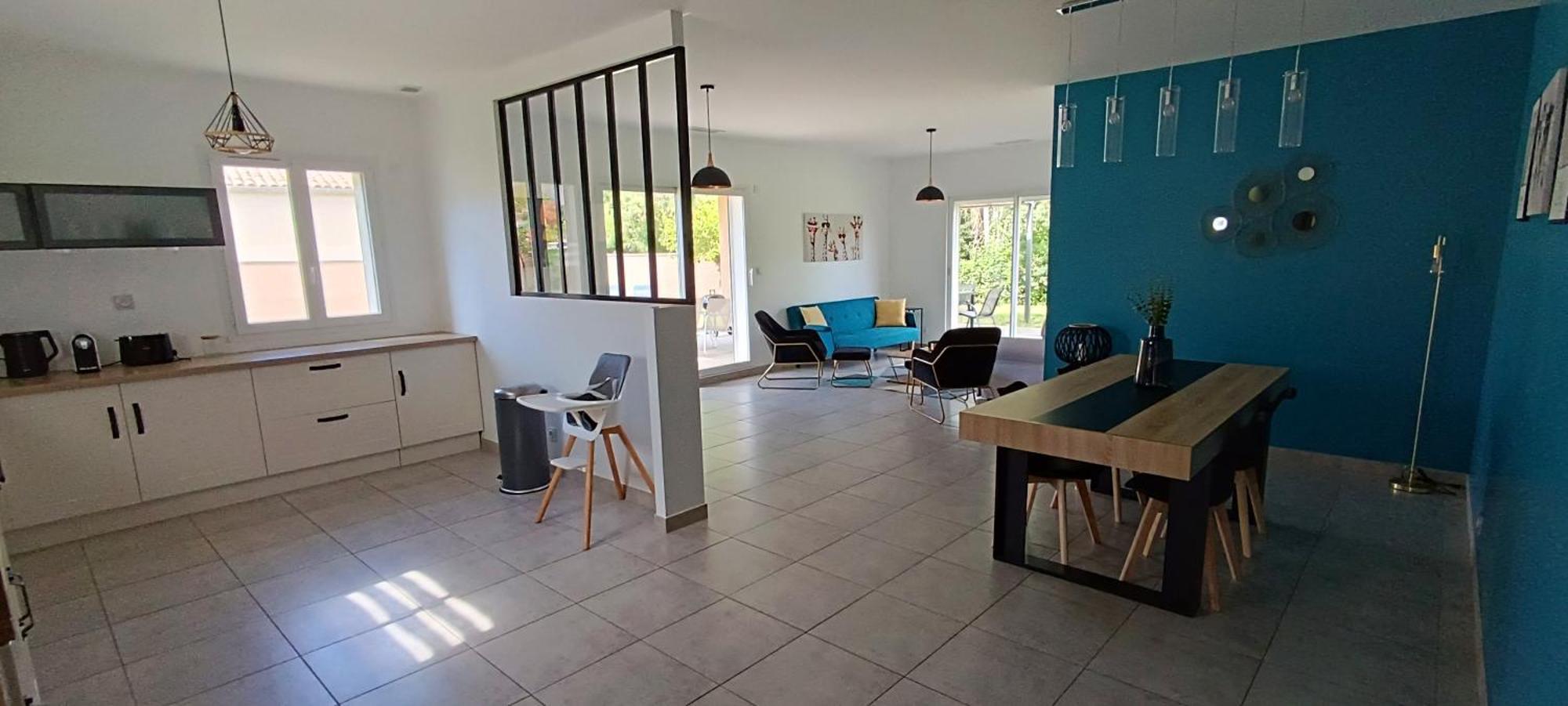 La Villa Lyne - Villa Moderne 4 Chambres 8 Personnes Clim Lèzan Exteriör bild